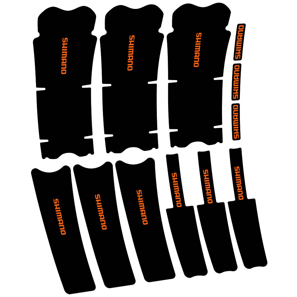 Stickers Shimano Deore FCMT5101 compatibles Autocollants pédalier
