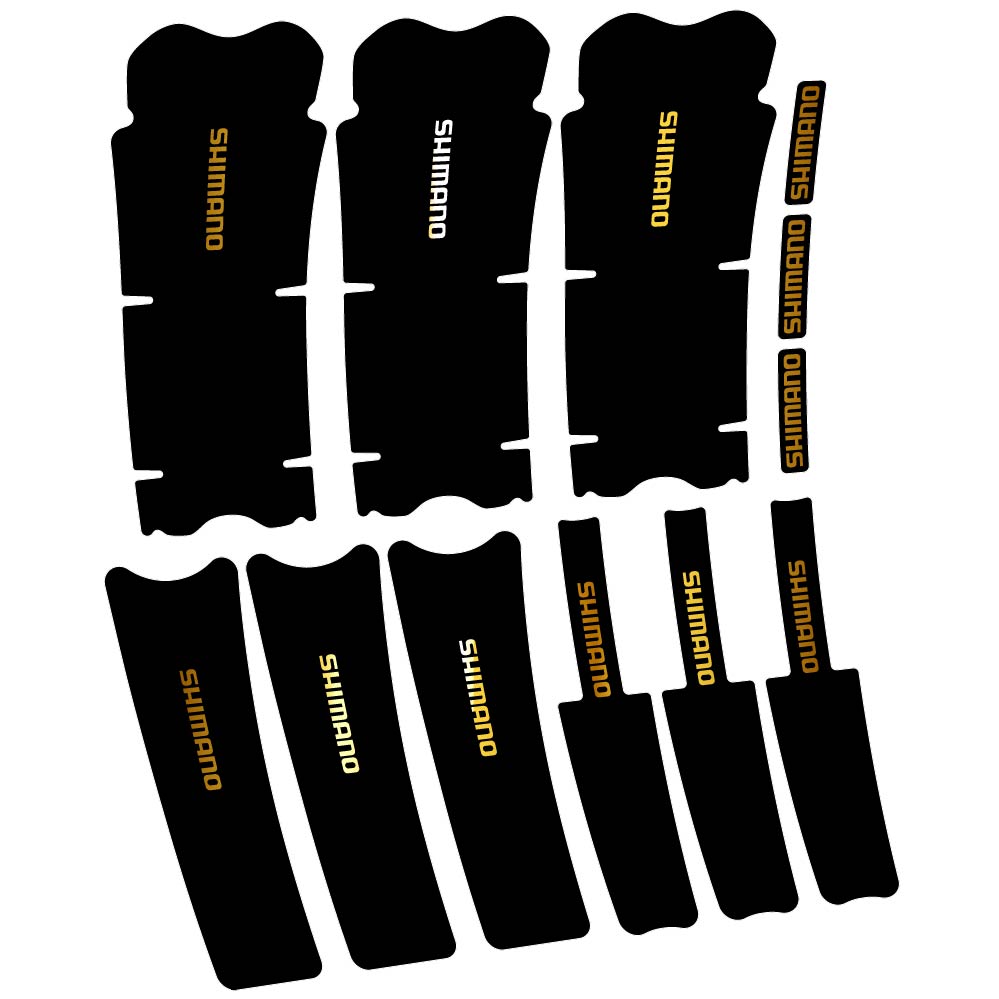 Stickers Shimano Deore FC-MT510-1 compatibles - Autocollants pédalier vélo