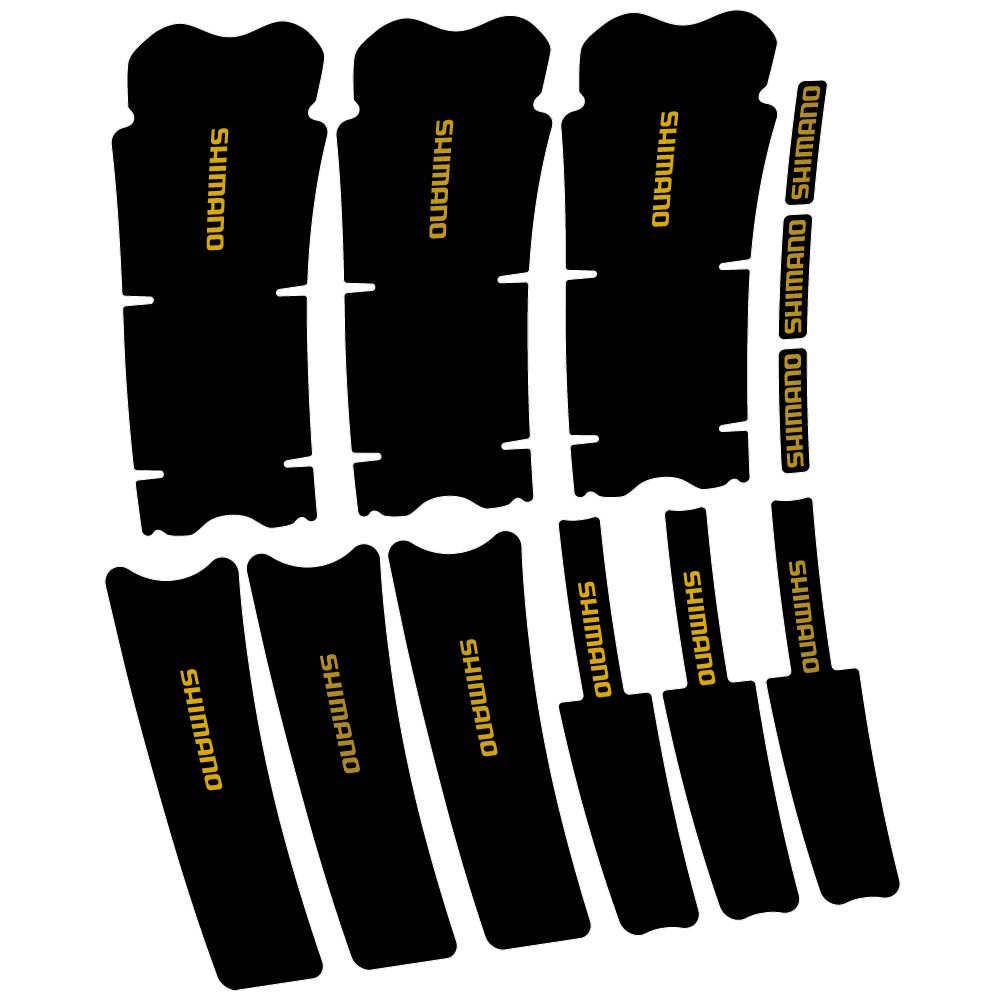 Stickers Shimano Deore FCMT5101 compatibles Autocollants pédalier