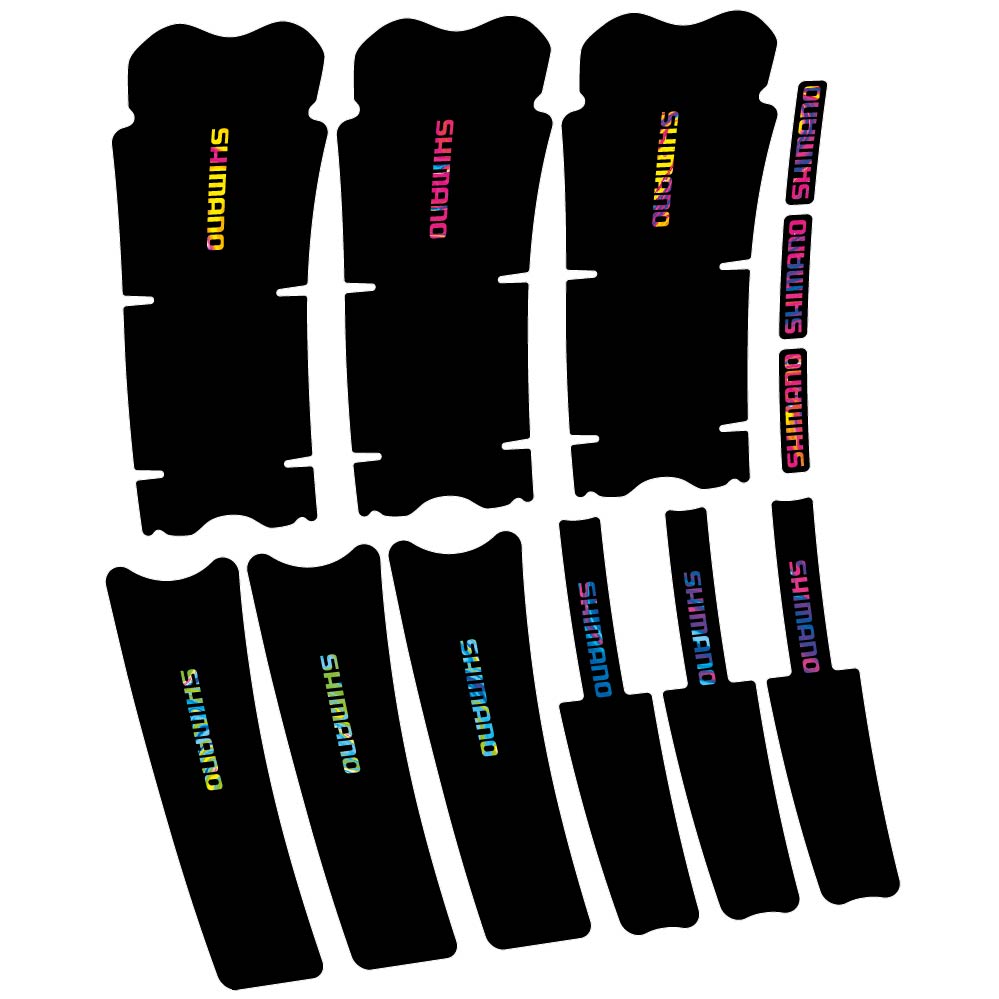 Stickers Shimano Deore FCMT5101 compatibles Autocollants pédalier