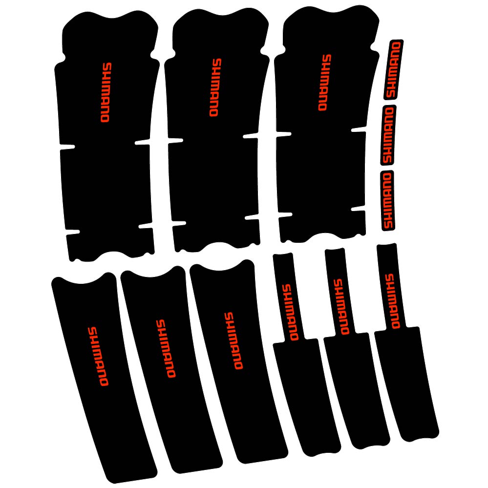 Stickers Shimano Deore FCMT5101 compatibles Autocollants pédalier