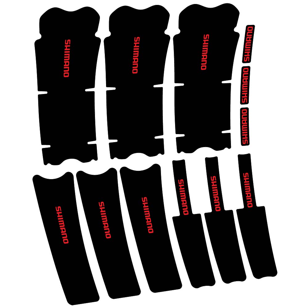 Stickers Shimano Deore FC-MT510-1 compatibles - Autocollants pédalier vélo