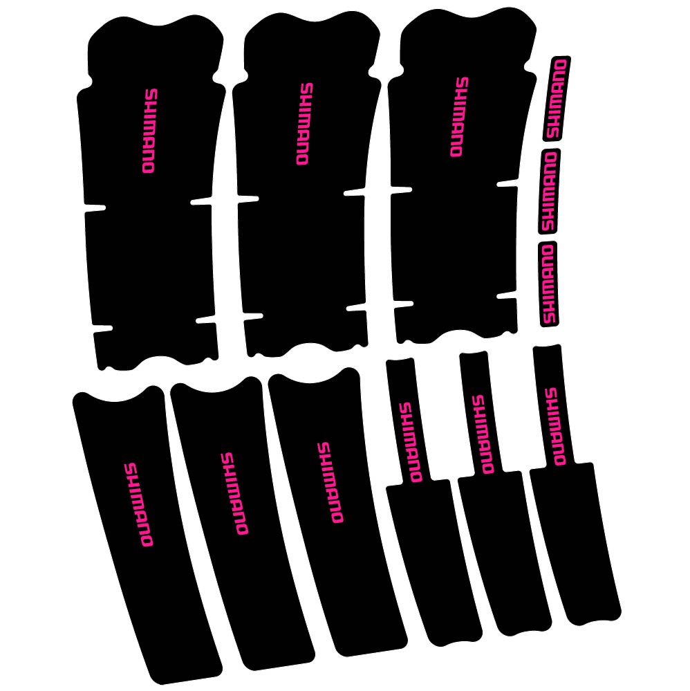 Stickers Shimano Deore FCMT5101 compatibles Autocollants pédalier