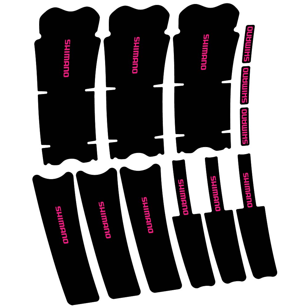 Stickers Shimano Deore FC-MT510-1 compatibles - Autocollants pédalier vélo