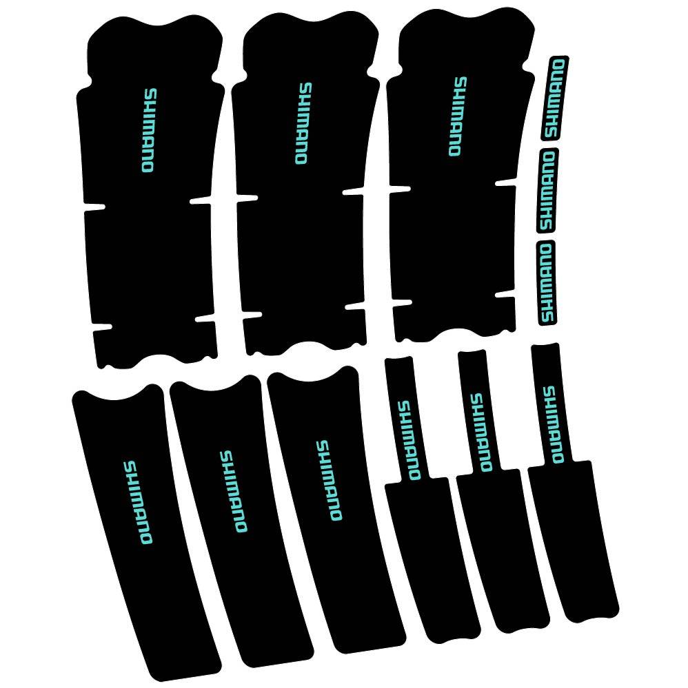 Stickers Shimano Deore FC-MT510-1 compatibles - Autocollants pédalier vélo