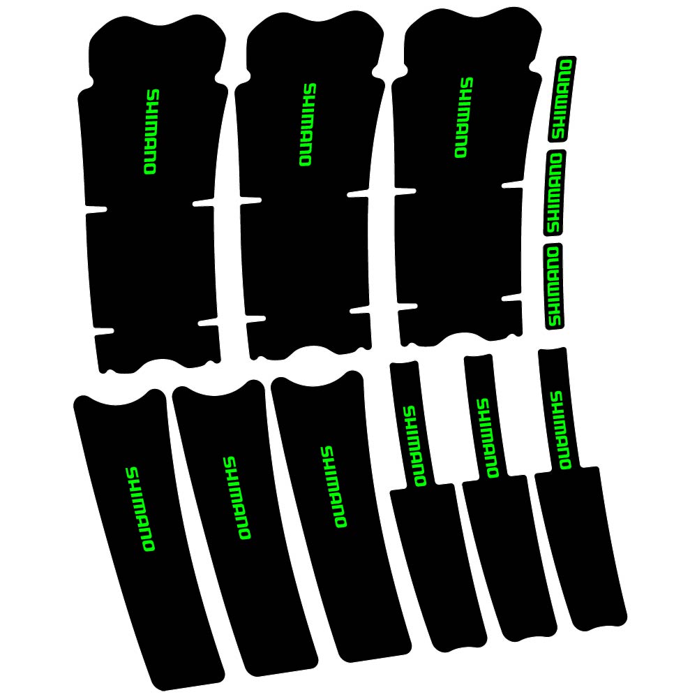 Stickers Shimano Deore FCMT5101 compatibles Autocollants pédalier