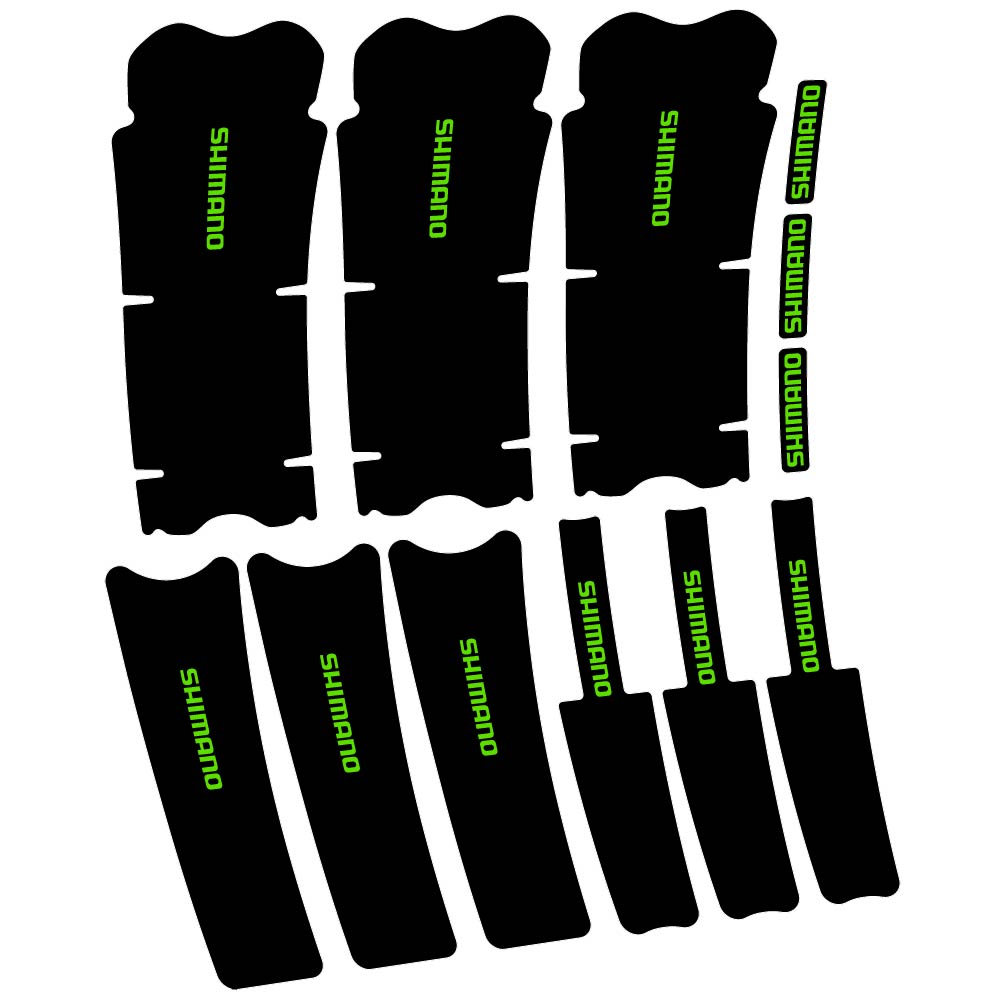 Stickers Shimano Deore FCMT5101 compatibles Autocollants pédalier