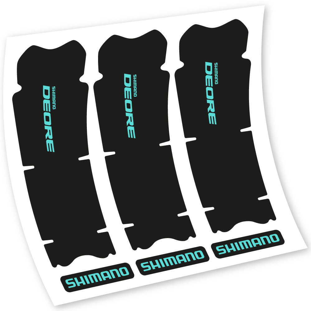 Stickers Shimano Deore XT M615 compatibles Autocollants pédalier