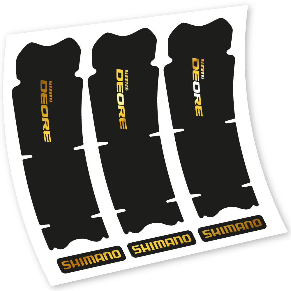Stickers Shimano Deore XT M615 compatibles Autocollants pédalier