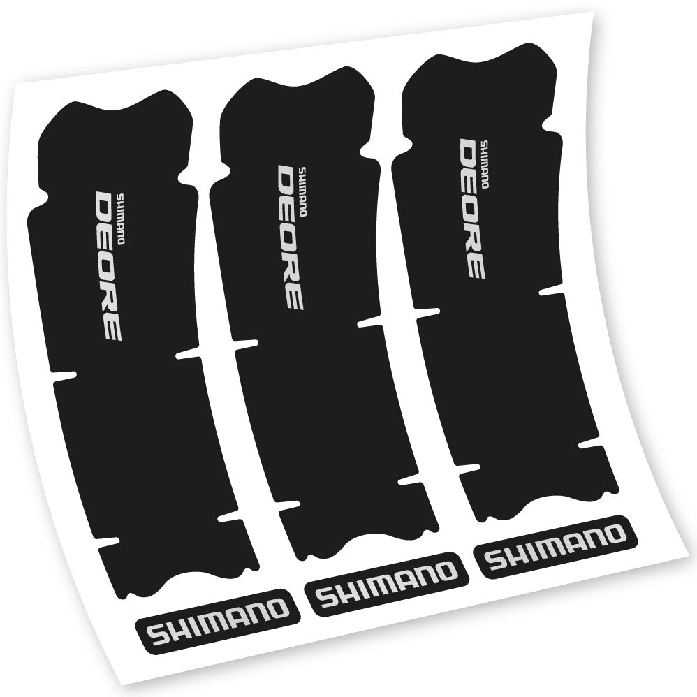 Stickers Shimano Deore XT M615 compatibles Autocollants pédalier