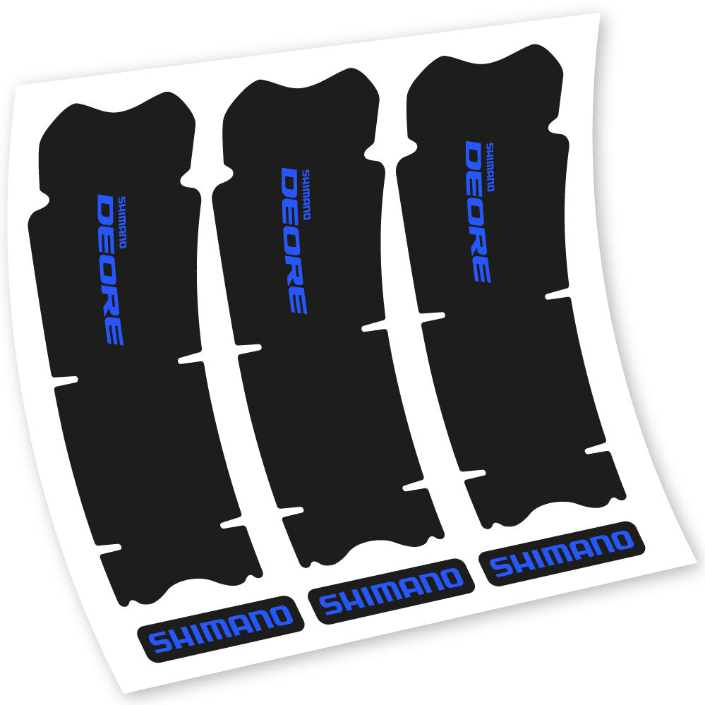 Stickers Shimano Deore XT M615 compatibles Autocollants pédalier