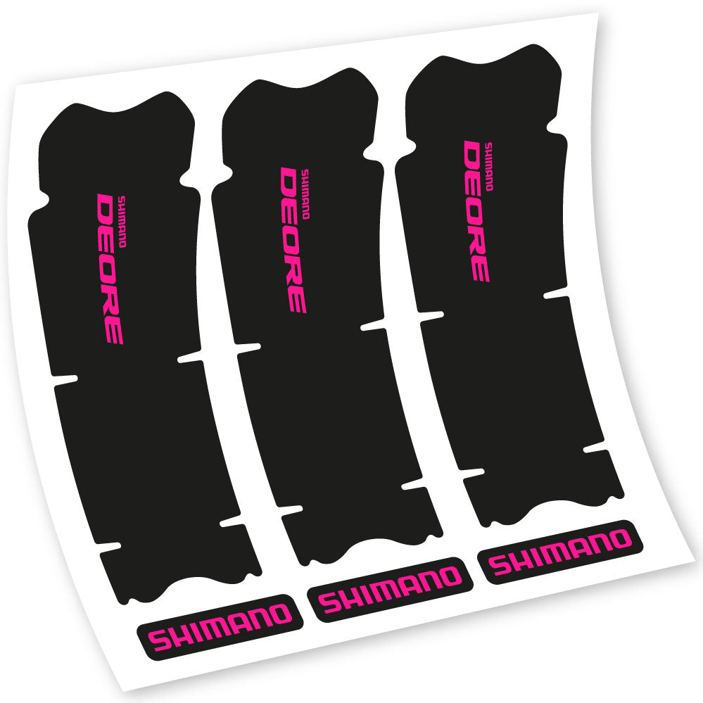 Stickers Shimano Deore XT M615 compatibles Autocollants pédalier
