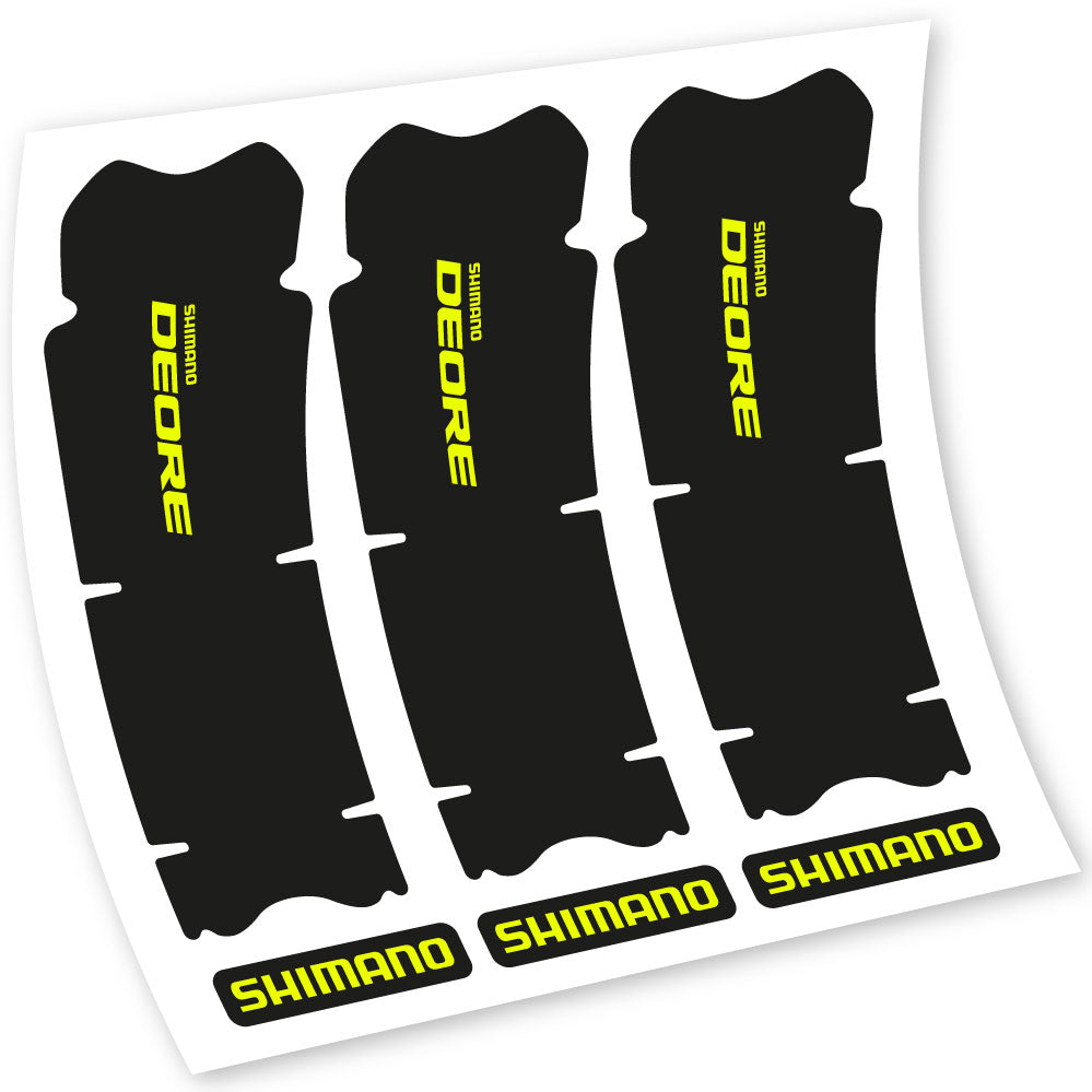 Stickers Shimano Deore XT M615 compatibles Autocollants pédalier