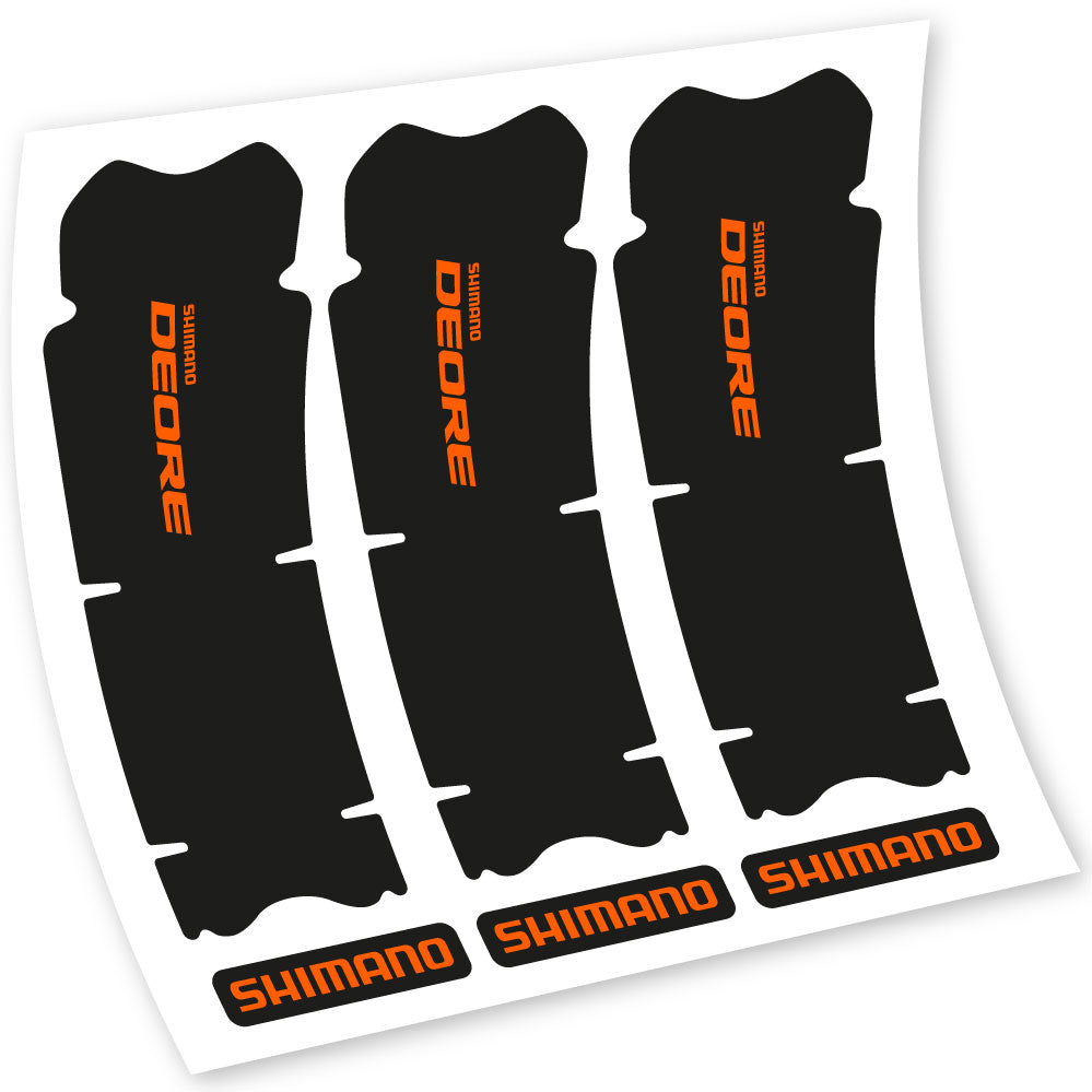 Stickers Shimano Deore XT M615 compatibles Autocollants pédalier