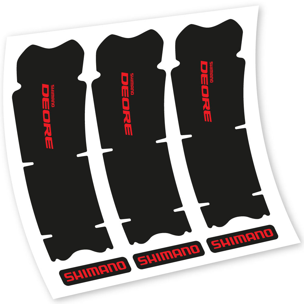 Stickers Shimano Deore XT M615 compatibles Autocollants pédalier