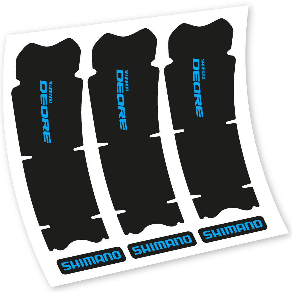 Stickers Shimano Deore XT M615 compatibles Autocollants pédalier