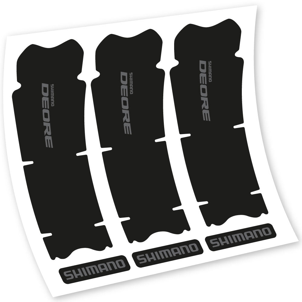 Stickers Shimano Deore XT M615 compatibles Autocollants pédalier