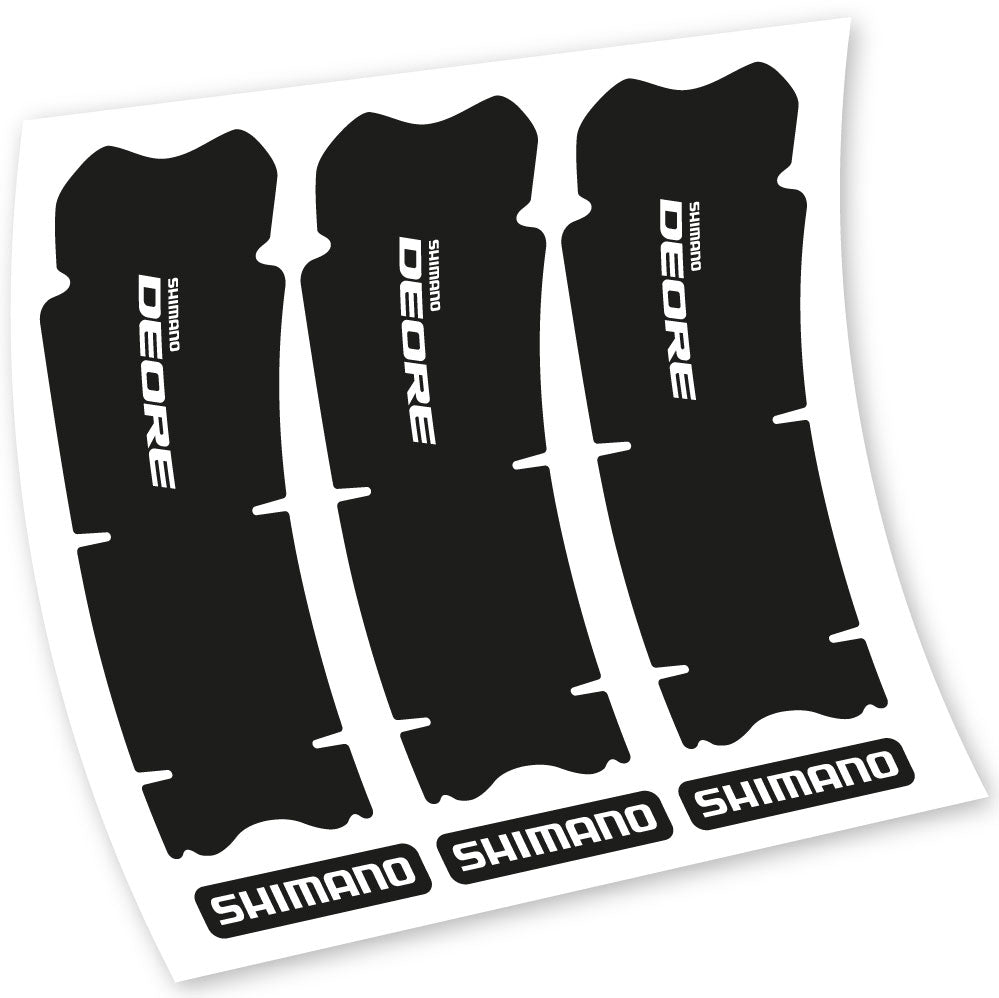Stickers Shimano Deore XT M615 compatibles Autocollants pédalier