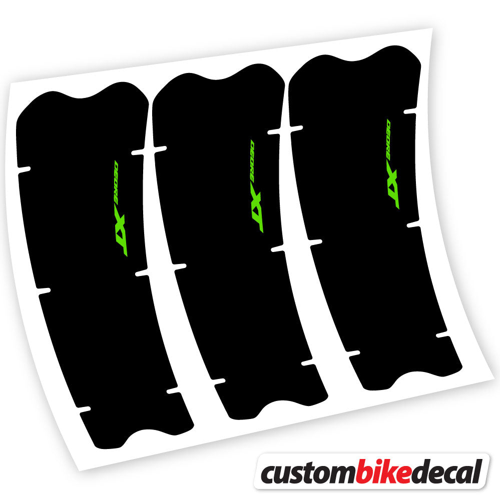 Decal for Shimano XT M8100 crankset – bike sticker vinyl, view 23