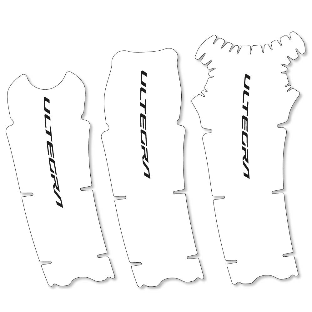 Stickers Shimano FCR80008100 compatibles Autocollants pédalier