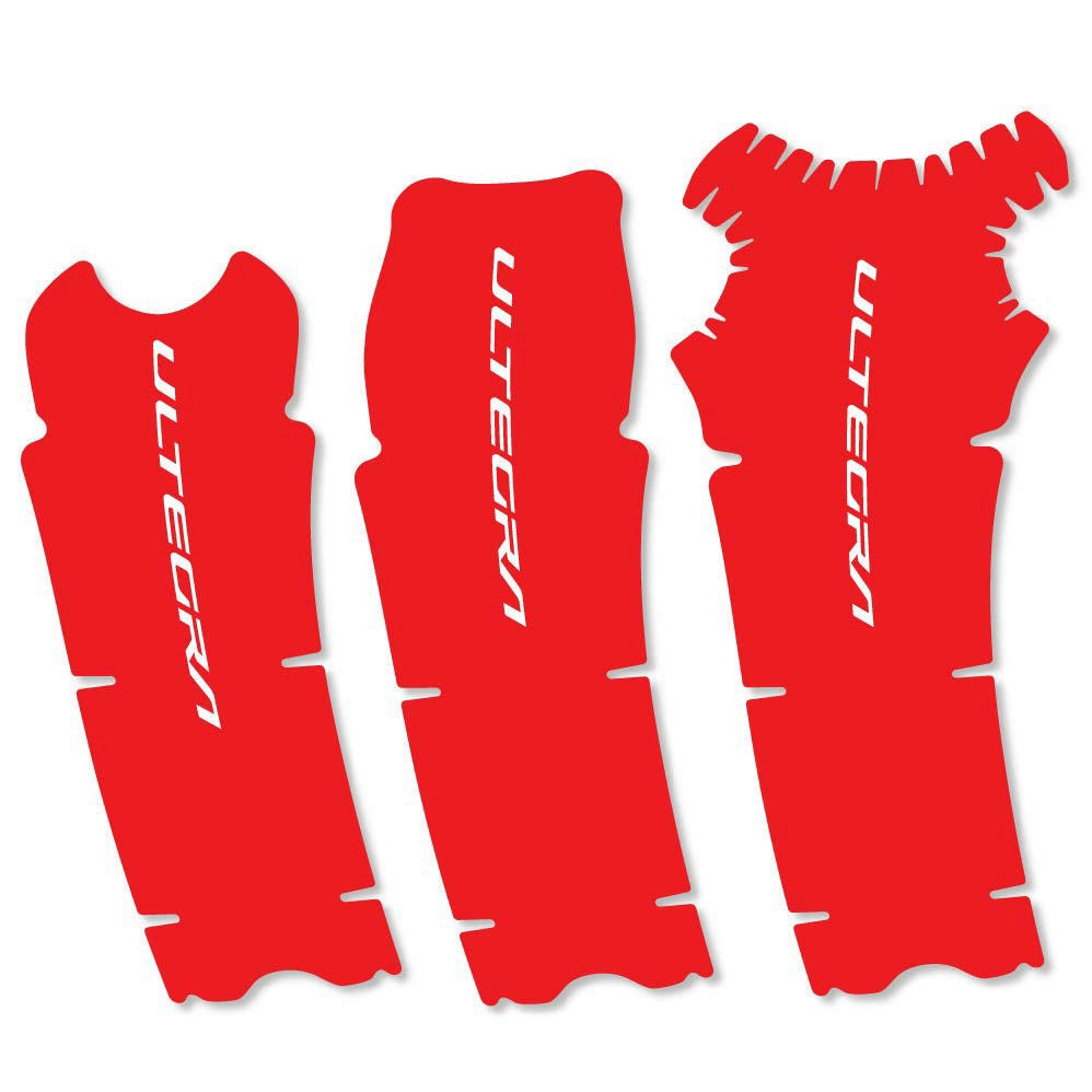 Stickers Shimano FCR80008100 compatibles Autocollants pédalier
