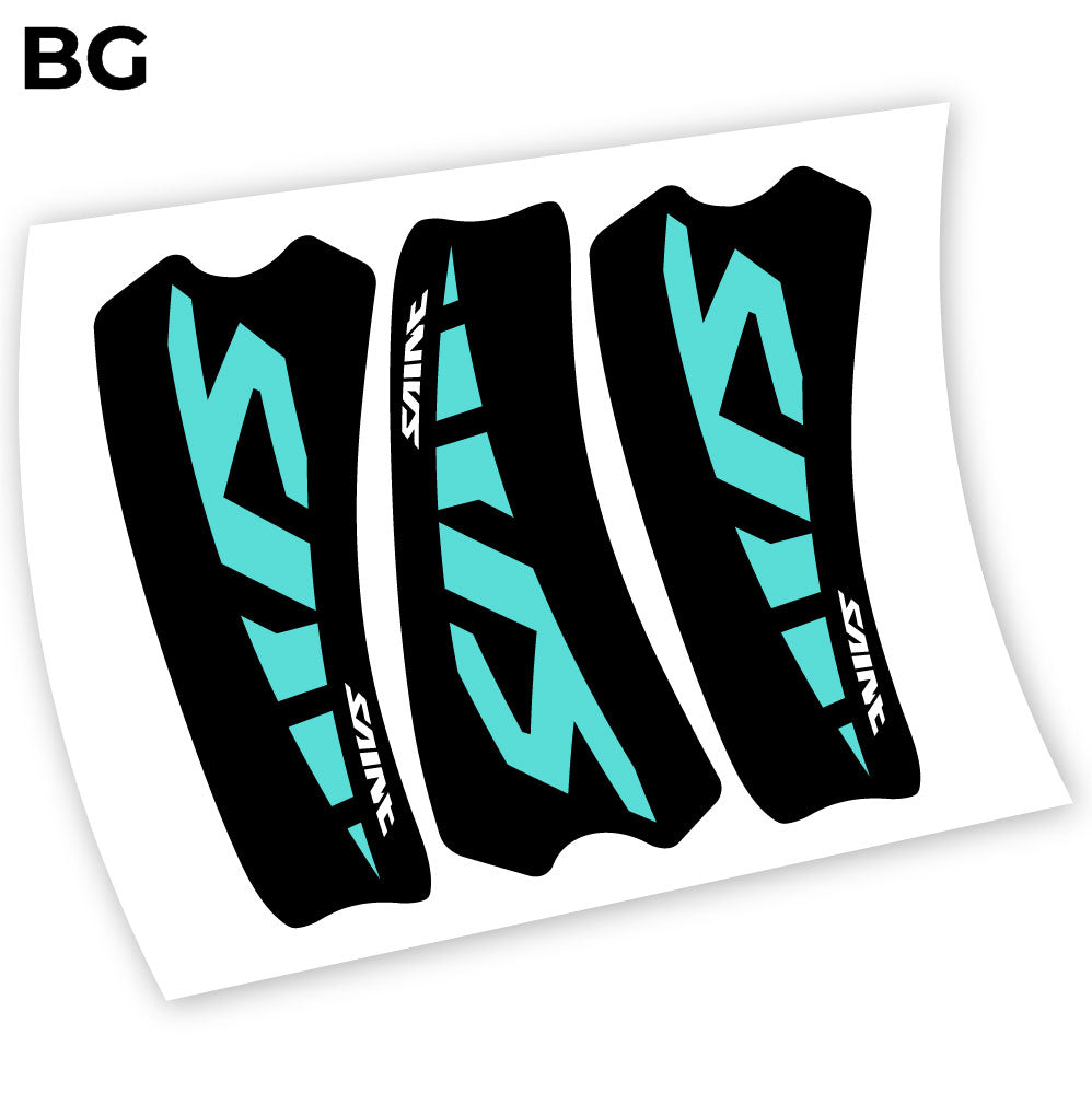 Stickers Shimano Saint M800 compatibles Autocollants pédalier