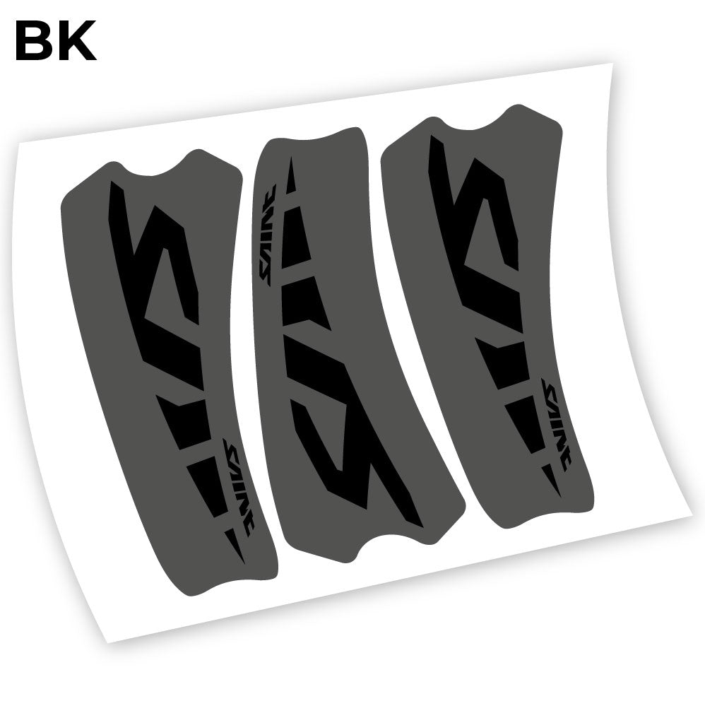 Stickers Shimano Saint M800 compatibles Autocollants pédalier