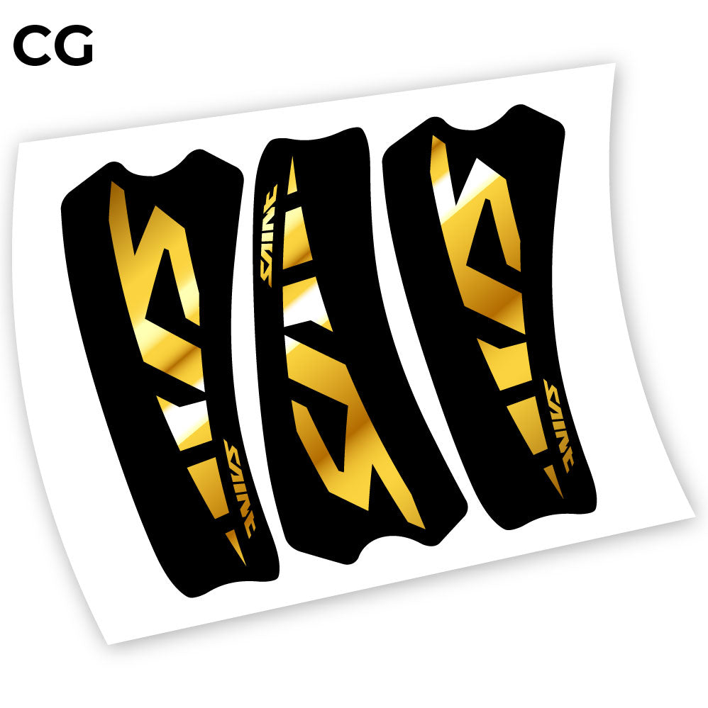 Stickers Shimano Saint M800 compatibles Autocollants pédalier