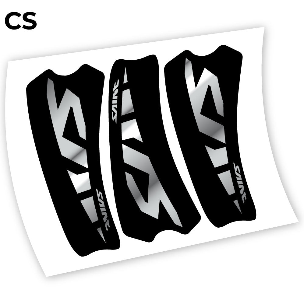 Stickers Shimano Saint M800 compatibles Autocollants pédalier