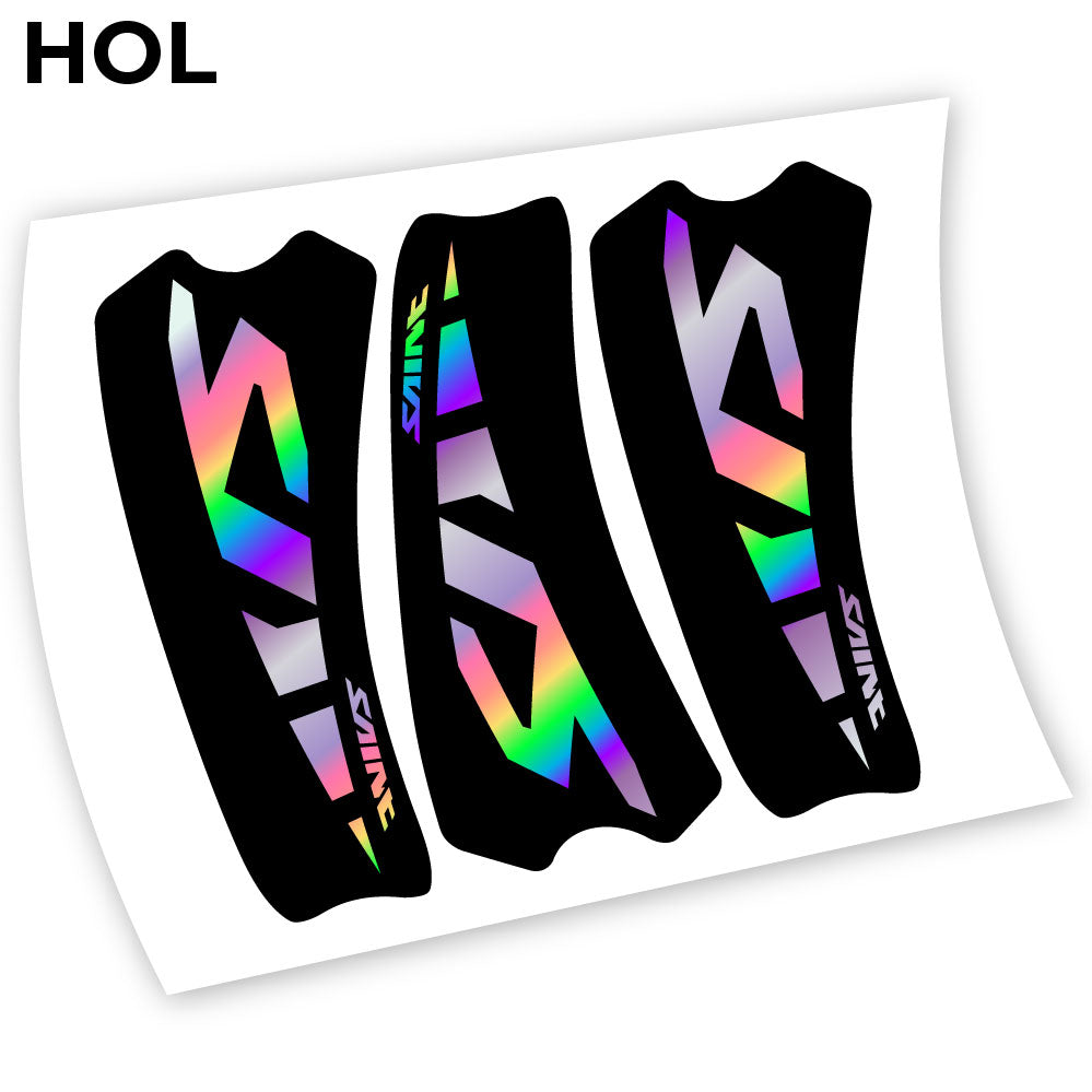 Stickers Shimano Saint M800 compatibles Autocollants pédalier