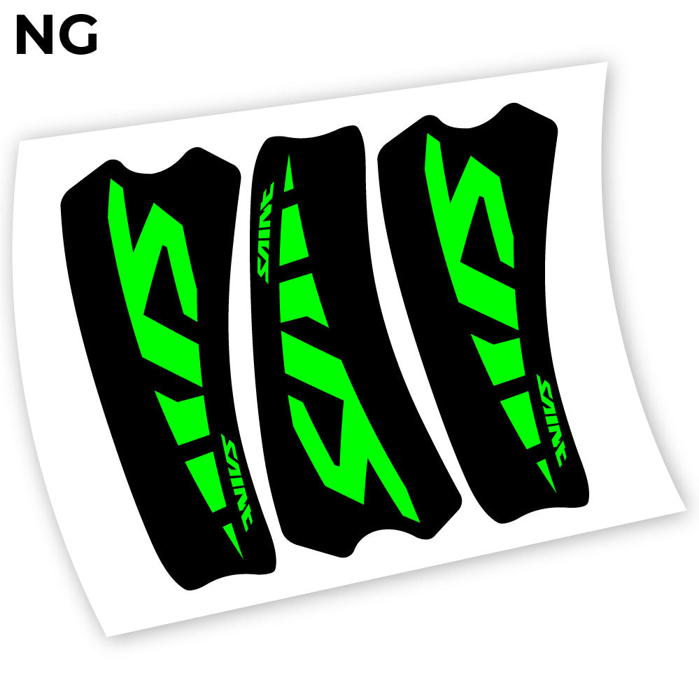 Stickers Shimano Saint M800 compatibles Autocollants pédalier