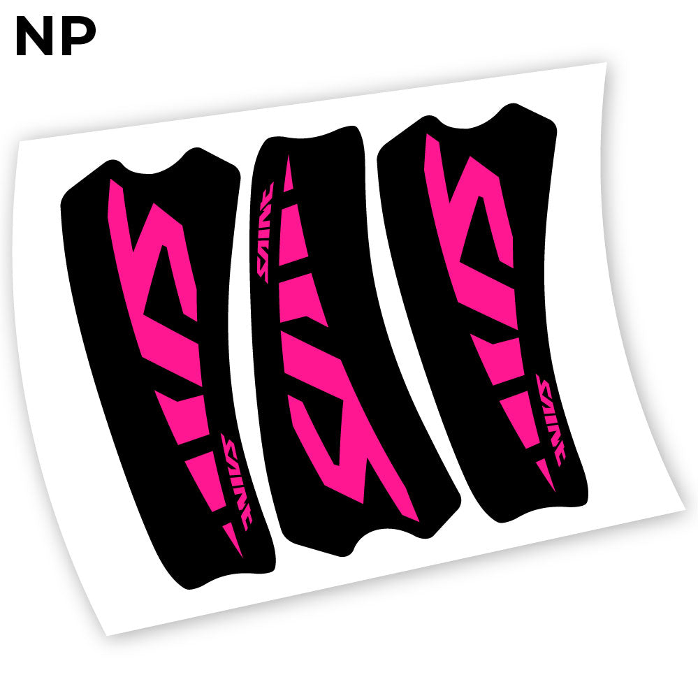 Stickers Shimano Saint M800 compatibles Autocollants pédalier