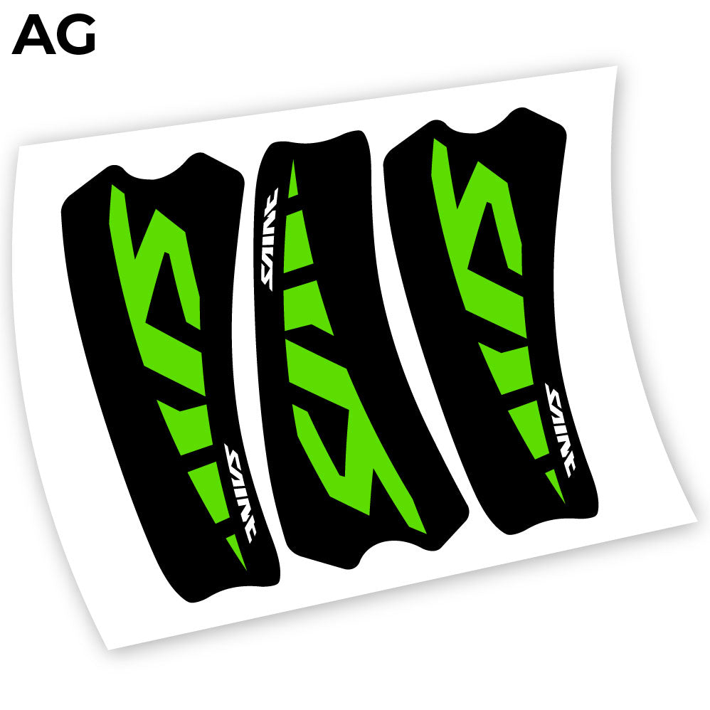 Stickers Shimano Saint M800 compatibles Autocollants pédalier
