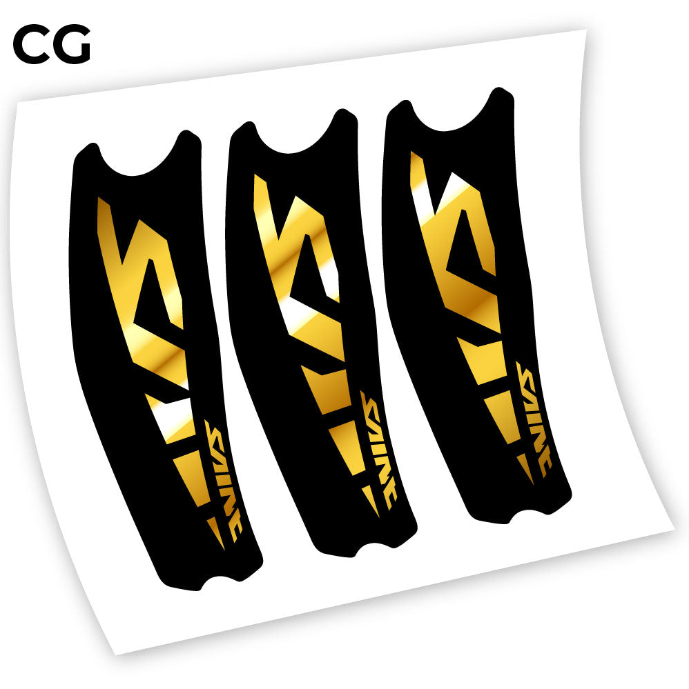 Stickers Shimano Saint M810, Syicker vinyl compatibles Autocollants pédalier