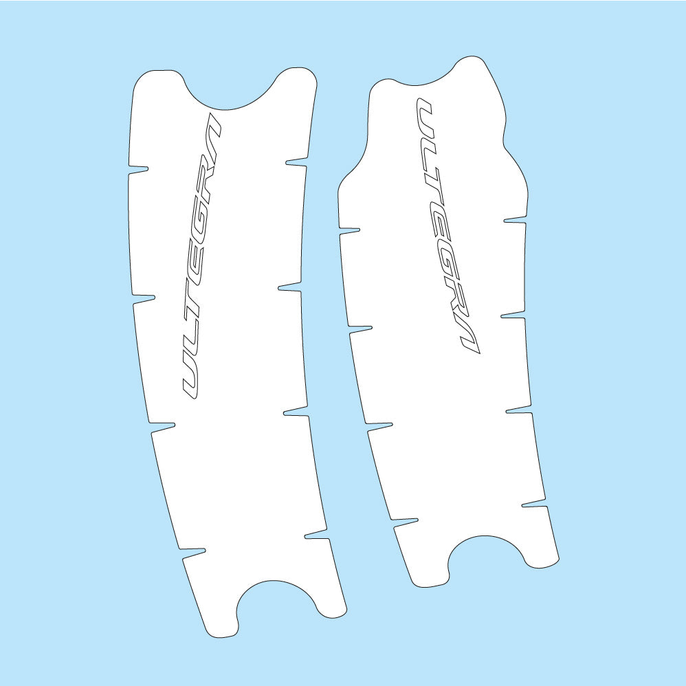 Stickers Shimano Ultegra 8000 compatibles Autocollants pédalier Route