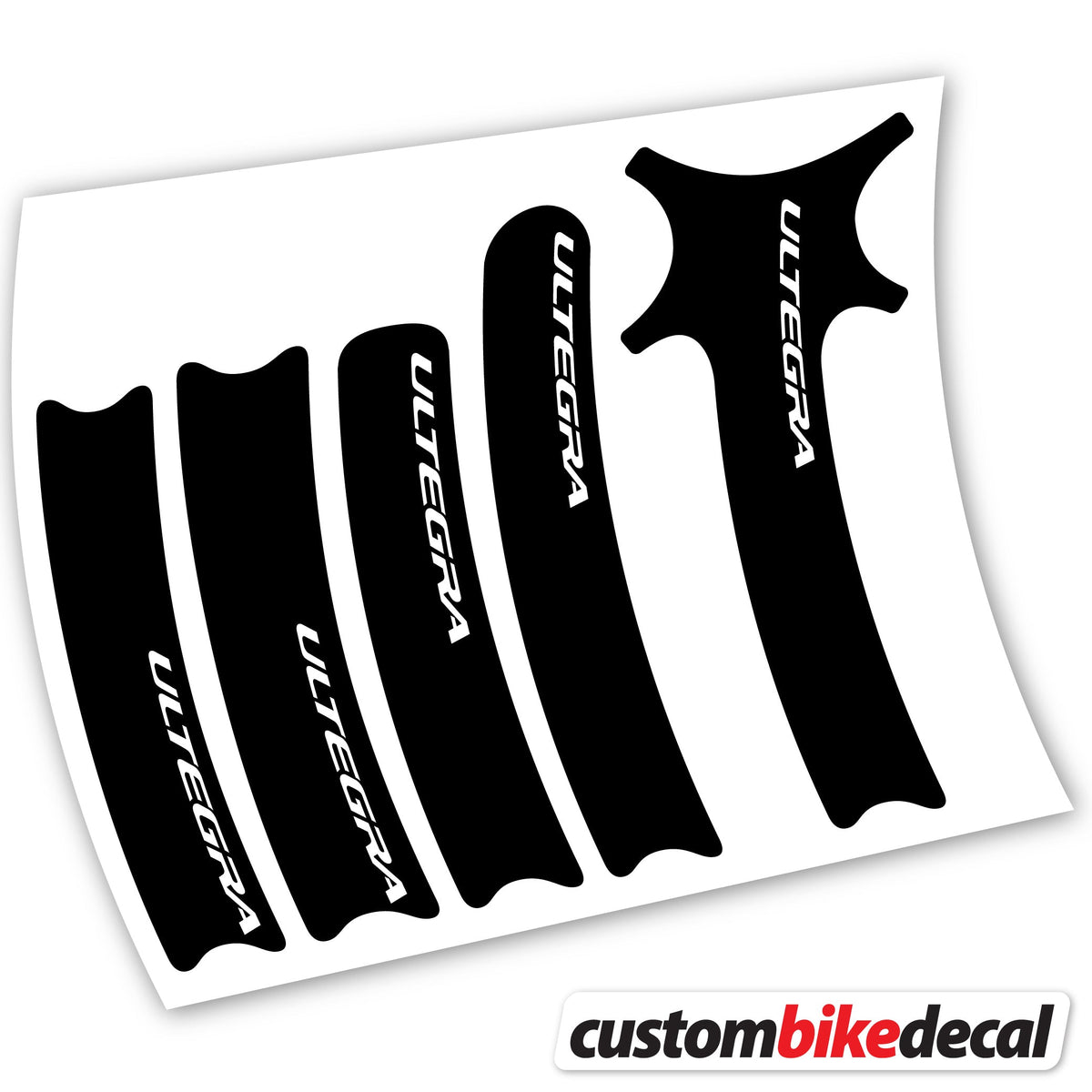 Decal for Shimano Ultegra crankset – bike sticker vinyl