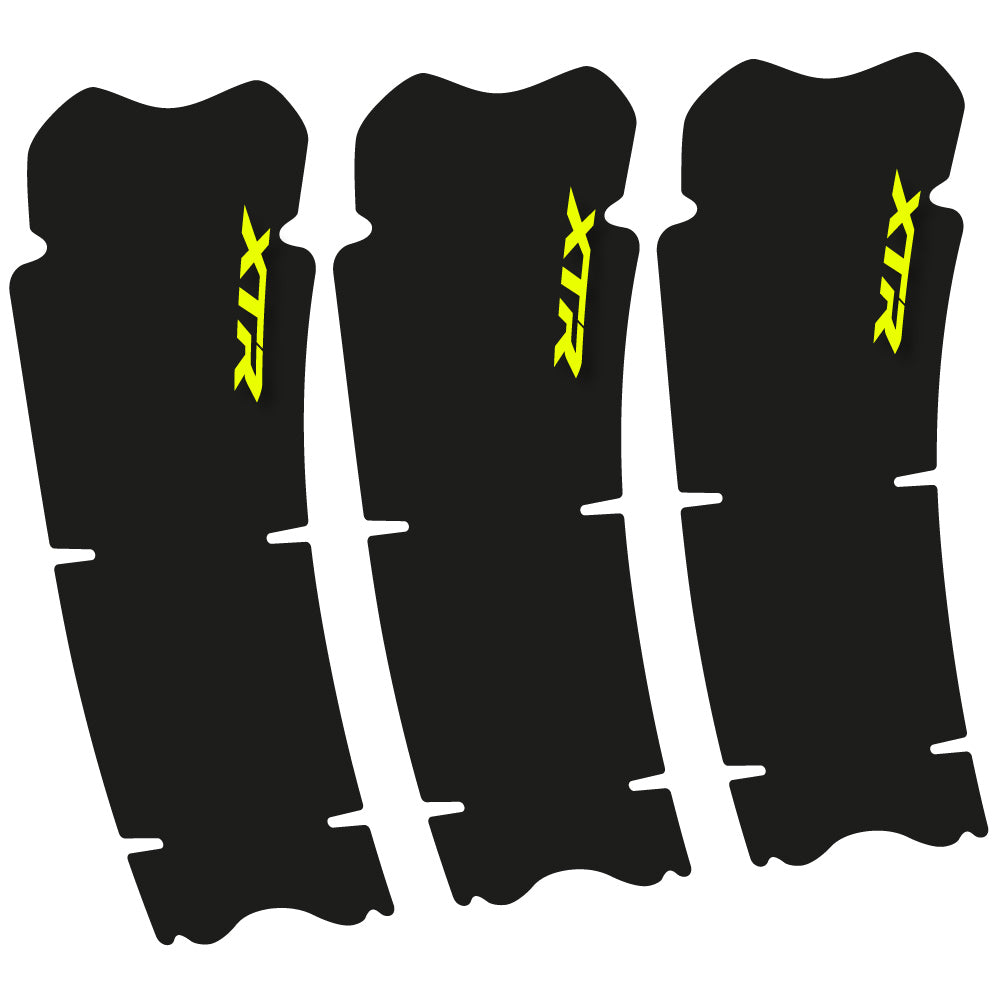 Stickers Shimano XTR 9100 compatibles Autocollants manivelle