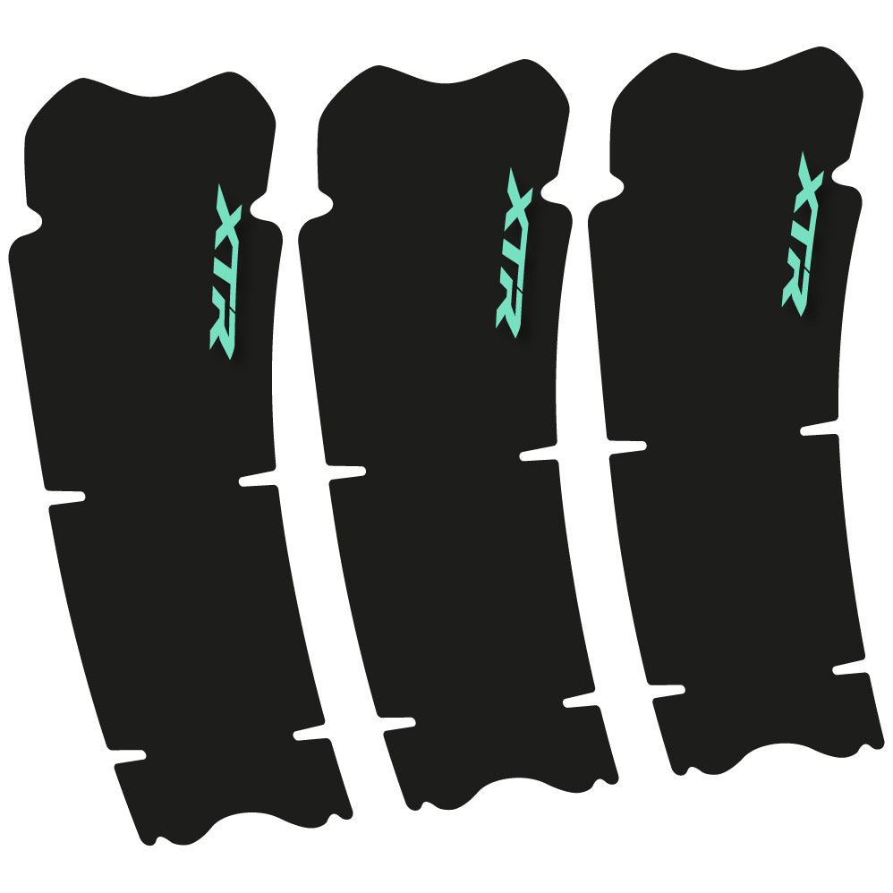 Stickers Shimano XTR 9100 compatibles Autocollants manivelle