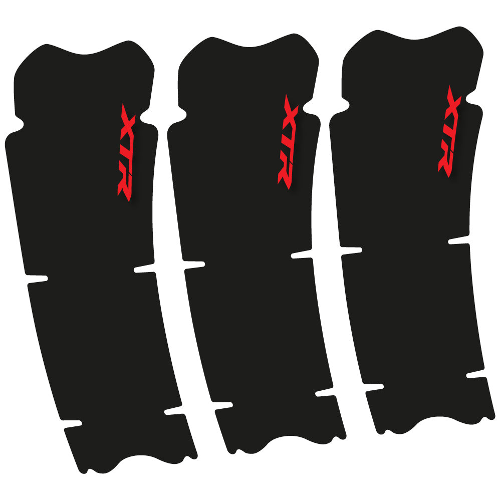 Stickers Shimano XTR 9100 compatibles Autocollants manivelle