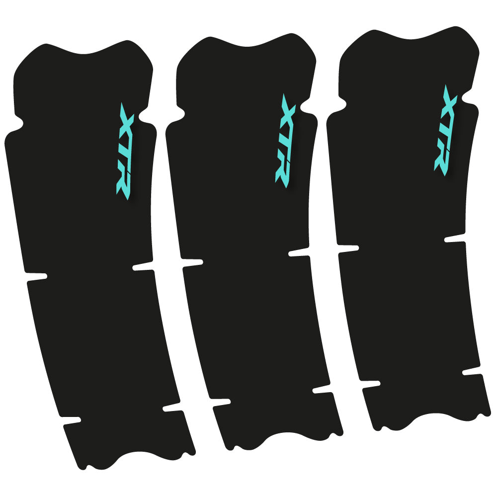 Stickers Shimano XTR 9100 compatibles Autocollants manivelle