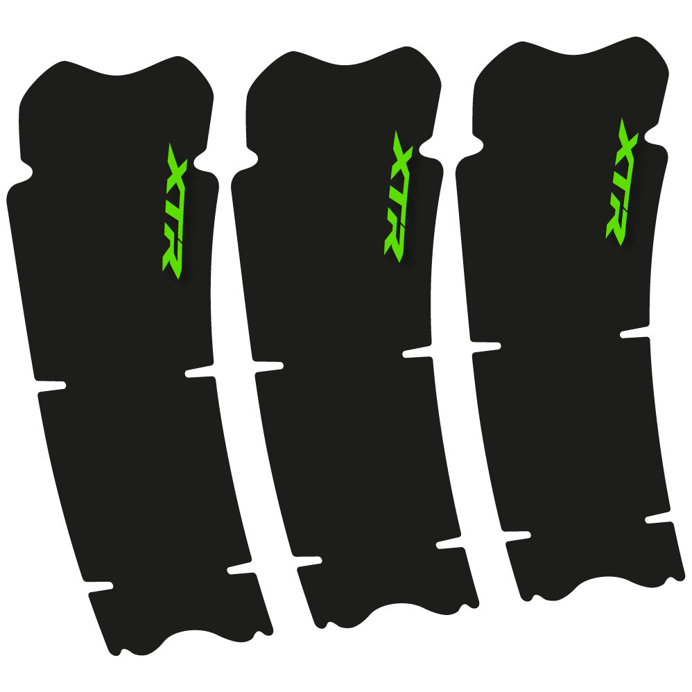 Stickers Shimano XTR 9100 compatibles Autocollants manivelle