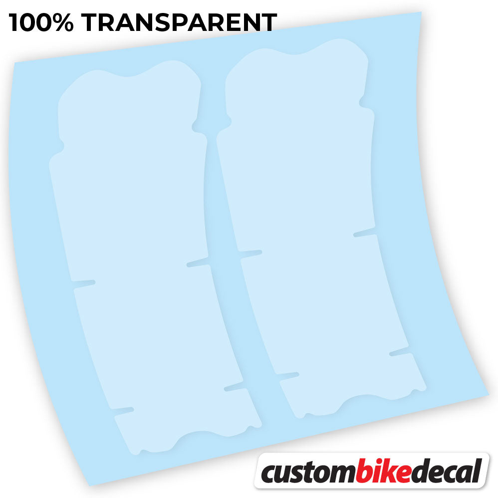 Transparent decal for Protector Transparente crankset – bike sticker vinyl