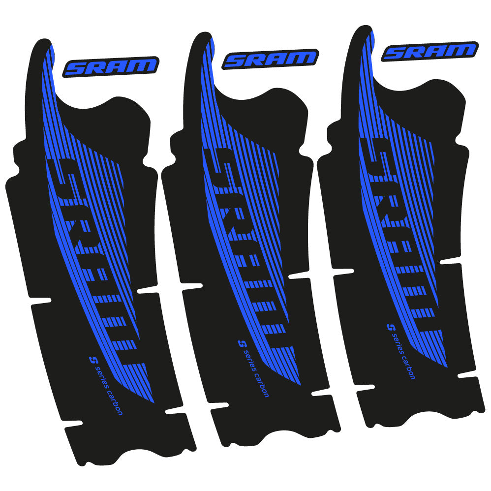 Stickers Sram Red AXS compatibles Autocollants pédalier