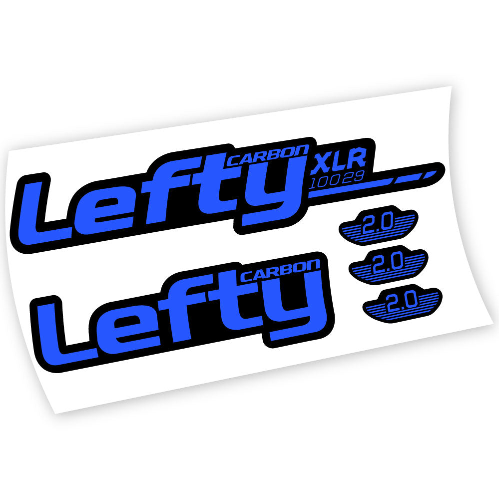 Stickers Cannondale Lefty Carbon compatibles Autocollants fourche