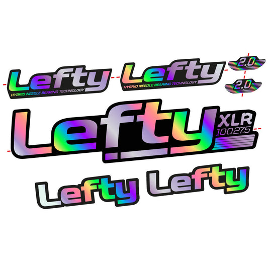 Stickers Lefty XLR 2020 compatibles Autocollants fourche
