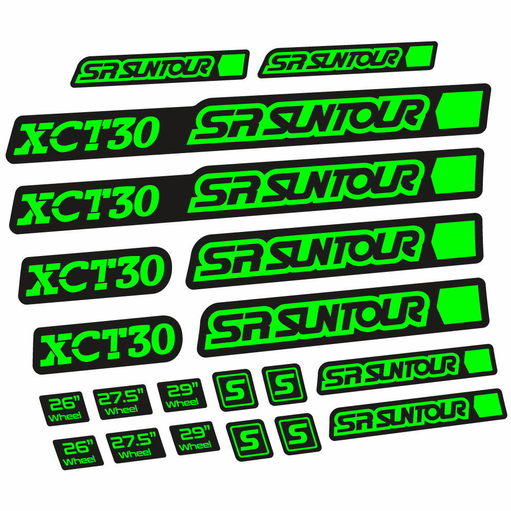 Stickers Sr Suntour XCT 30 compatibles Autocollants fourche 27.5"