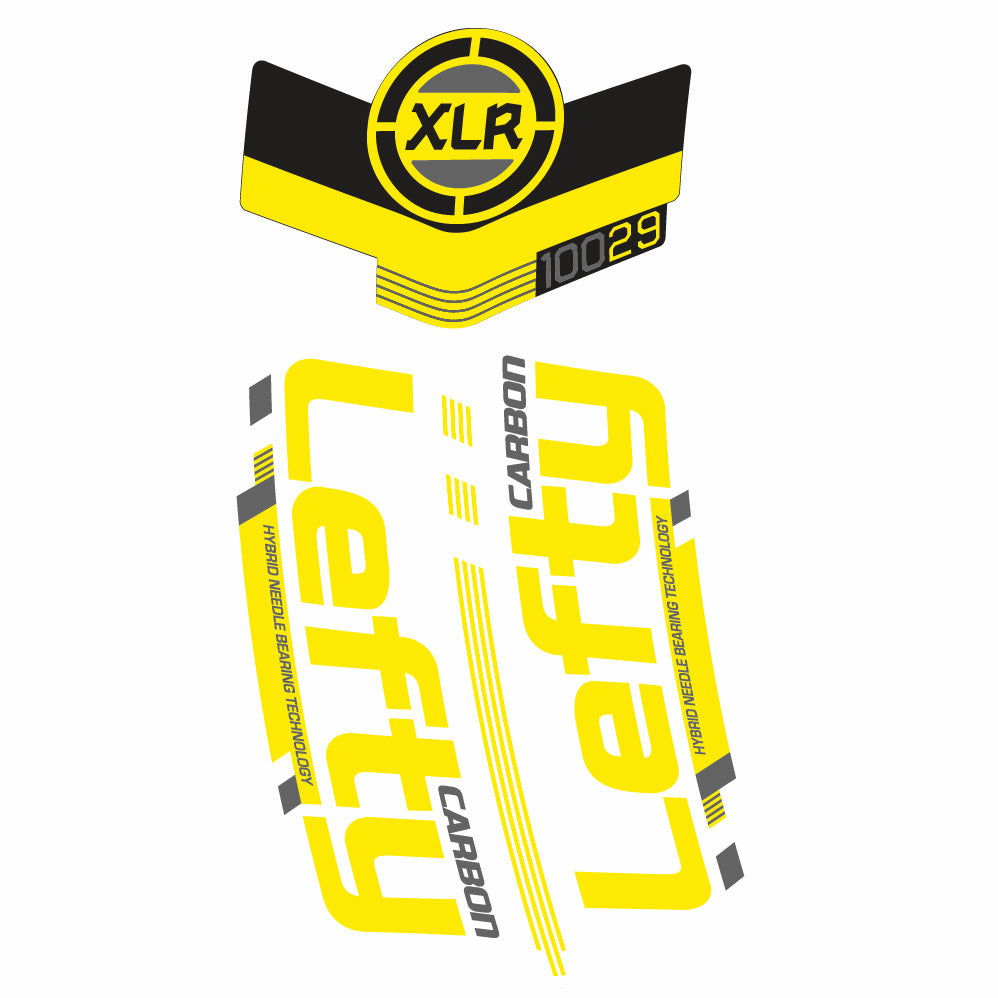 Stickers Scalpel 29 Team Lefty XLR 100 2015 compatibles Autocollants fourche 29"