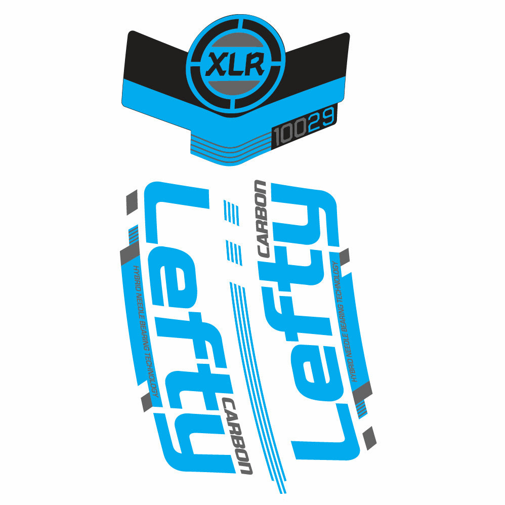 Stickers Scalpel 29 Team Lefty XLR 100 2015 compatibles Autocollants fourche 29"