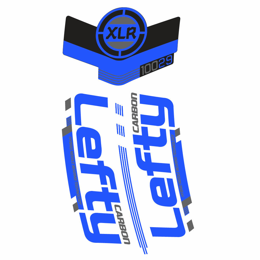Stickers Scalpel 29 Team Lefty XLR 100 2015 compatibles Autocollants fourche 29"