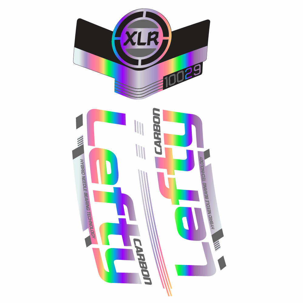 Stickers Scalpel 29 Team Lefty XLR 100 2015 compatibles Autocollants fourche 29"